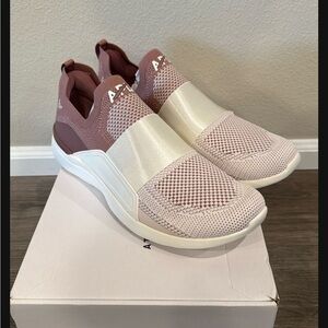 Athletic Propulsion Labs APL Ivory Cream Beachwood Techloom Bliss Men’s Size 13